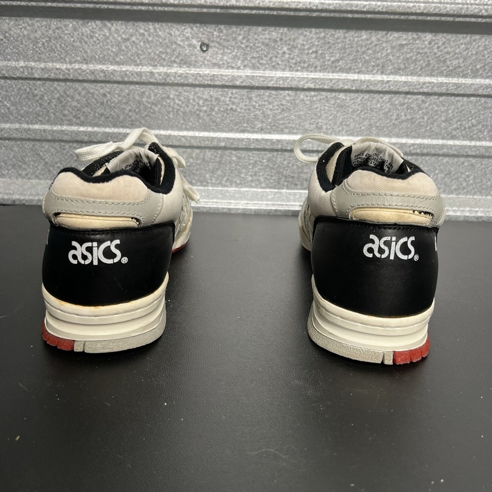 Vintage 90s Asics Mens 9.5 Gel Rage Lo Leather Sneakers Shoes White AS IS Taiwan - Picture 7 of 13